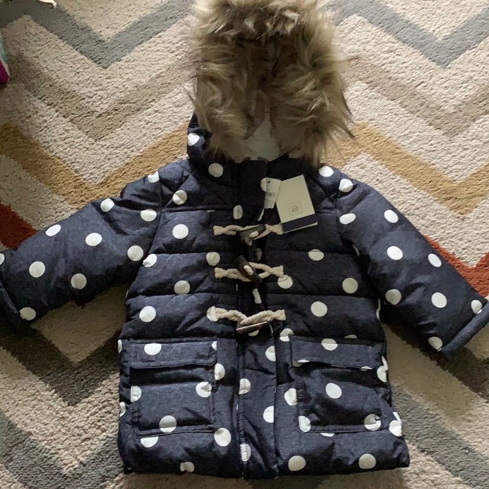 New baby gap winter jacket 12-18 months
